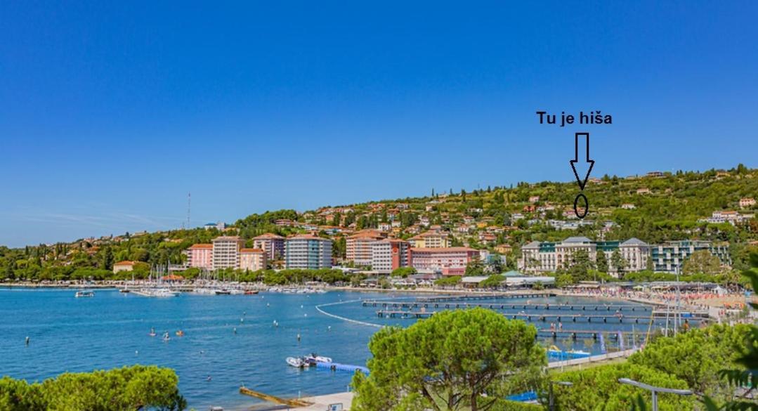 Apartament Tiny Shell House Portorož Zewnętrze zdjęcie